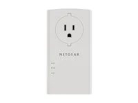 NETGEAR Powerline 2000 + Extra Outlet - powerline adapter - wall-pluggable