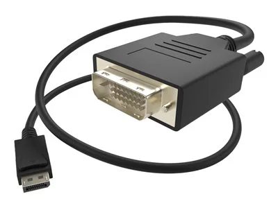 

UNC 3ft DisplayPort Male - DVI-D Dual Link 24+1 Male