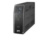 APC Back-UPS Pro 1350S, 1350VA, 120V, Sinewave, AVR, LCD, 2 USB charging ports, 10 NEMA outlets (4 surge)