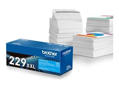 Brother TN229XXLC Color Laser Super High Yield Toner Cartridge - Cyan