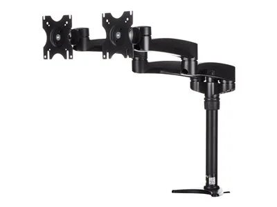 Image of StarTech Articulating Desk-Mount Dual Monitor Arm for Displays up to 61cm/24 inches (13.6kg/29.9lbs)