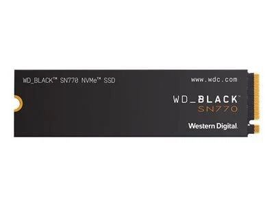

WD Black 500GB SN770 NVMe Internal Gaming SSD Solid State Drive - Gen4 PCIe, M.2 2280, Up to 4,000 MB/s