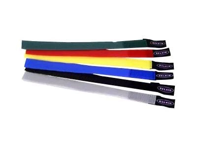 

Belkin Cable tie - gray, black, blue, yellow, red, green