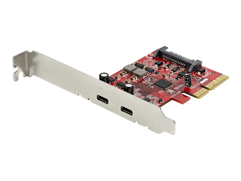 StarTech.com 2-Port USB 3.2 Gen 2 PCIe Card, USB-C 10Gbps