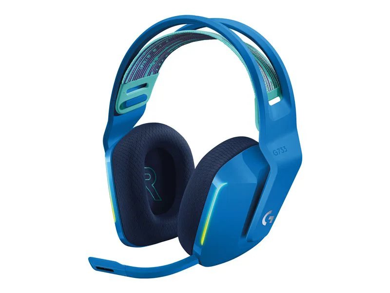 Logitech G733 LIGHTSPEED Wireless RGB Gaming Headset - Blue