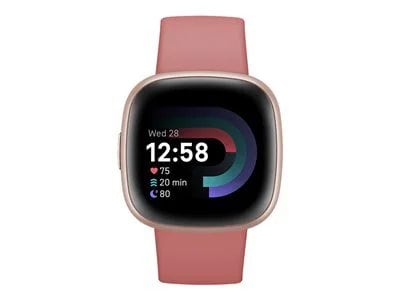 Fitbit Versa 4 Fitness Smartwatch - Pink Sand
