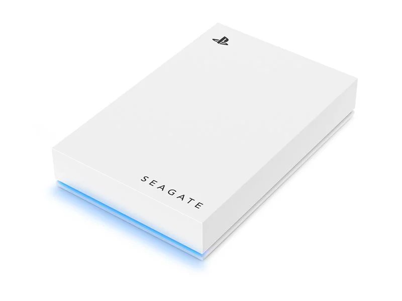 Seagate Game Drive 5TB Portable Hard Drive for PS4/5 - White