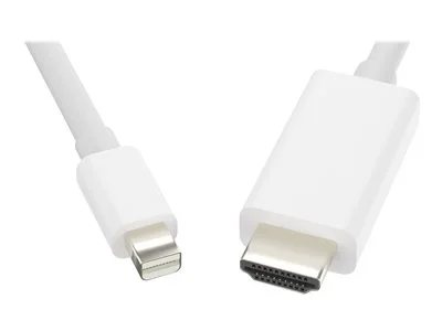 

UNC Mini Display Port to HDMI Adapter Cable, 15ft - White