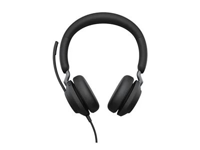 Jabra Evolve 2 Stereo Phone & Computer Over-the-Ear Headset, USB-C/A, UC Certified (24189-989-799-01 | Quill