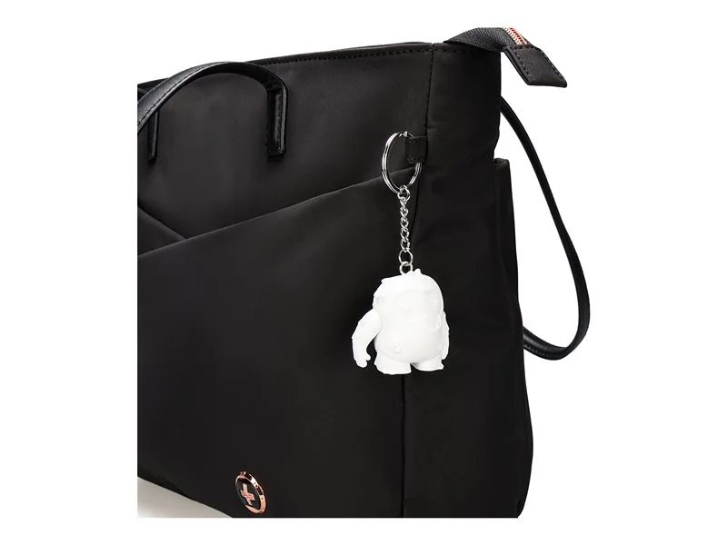 Effortless Elegance: Swissdigital's Black Katy Rose NG Tote Effortless Elegance: Swissdigital's Black Katy Rose NG Tote