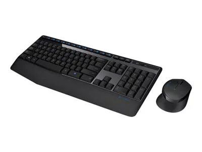 

Logitech MK345 COMFORT Full-size wireless combo with palm rest