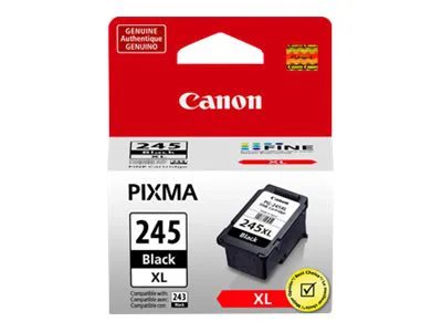 Canon PG245XL Ink Cartridge for Select PIXMA Printers - Black