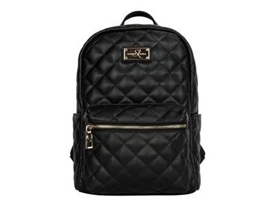 Sandy Lisa St. Tropez Backpack Case for Laptops up to 15.6 inches - Black