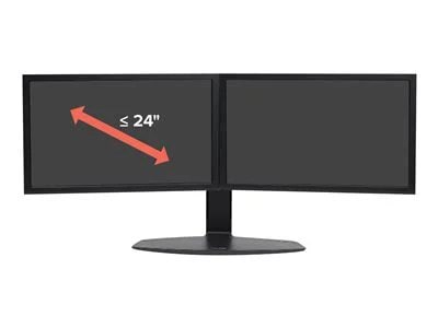 

DUAL MONITOR LIFT STAND - BLACK