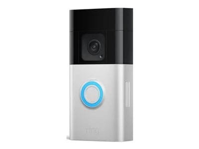 Ring Battery Doorbell Plus Smart Wifi Video Doorbell - Satin Nickel