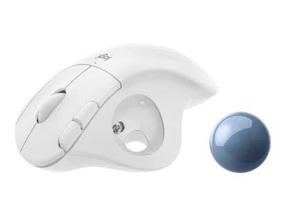 

Logitech M575 ERGO Wireless Trackball Mouse - Off White