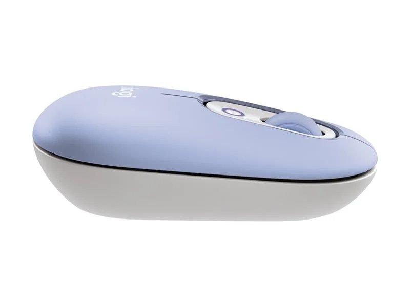 Logitech POP Wireless Mouse with Customizable Emoji - Lilac
