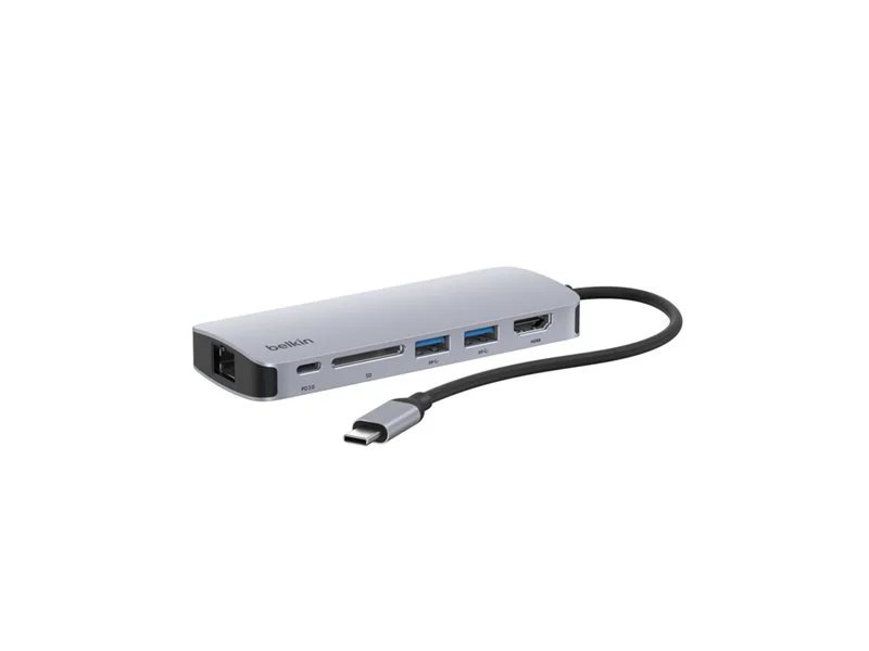 Belkin CONNECT USB-C 6-in-1 Multiport Adapter | 78016823 | Lenovo US
