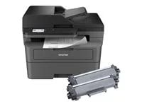 Brother MFC-L2820DW XL Wireless Compact Monochrome All-in-One Laser Printer with Copy, Scan and Fax