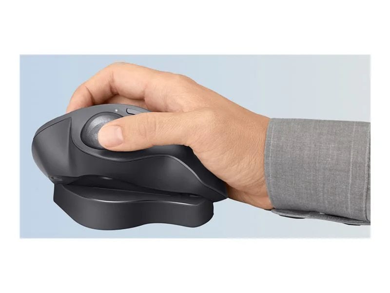 Logitech MX ERGO S Plus Wireless Ergonomic Trackball Mouse