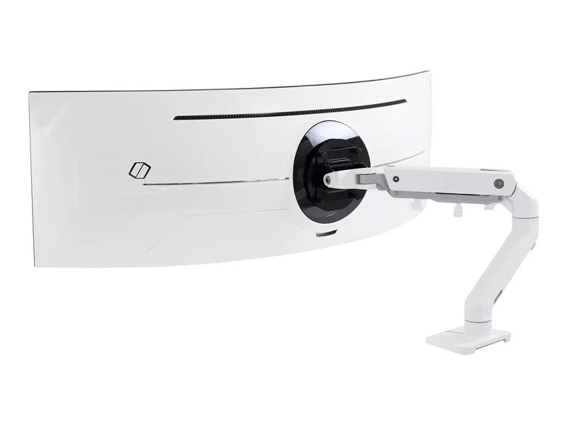 Ergotron HX Desk Monitor Arm with HD Pivot (white Ergotron HX Desk Monitor Arm with HD Pivot (white