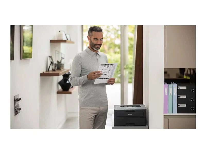 Brother HL-L2460DW XL Wireless Compact Monochrome Laser Printer