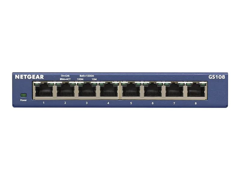 Netgear 8-Port Gigabit Ethernet Switch | 78011694 | Lenovo US