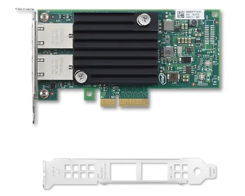 ThinkStation Intel X550-T2 Dual Port Copper 10 Gb Ethernet-adapter