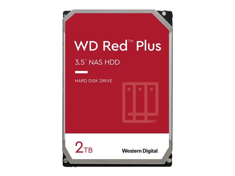 WD Red Plus NAS Hard Drive WD20EFZX 2 TB SATA | 78055949 | Lenovo US
