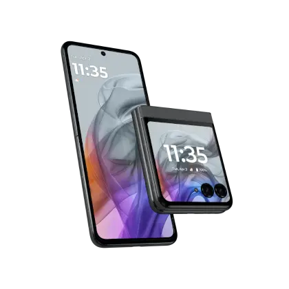 The new large screen flip phone motorola razr 50 Lenovo IE