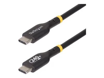 StarTech USB-C Charging Cable, 10 ft - Black