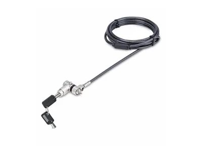 StarTech Universal Laptop Lock 6.6ft, 2 m - TAA Compliant (pack of 25) - Black, Silver
