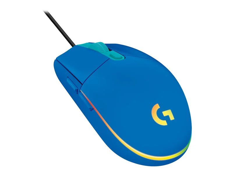 Logitech G203 LIGHTSYNC Gaming Mouse - Blue | 78016744 | Lenovo US