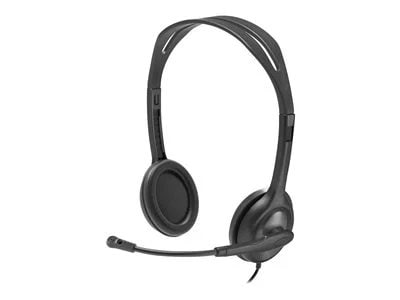 

Logitech H111 Stereo Business Headset - Black