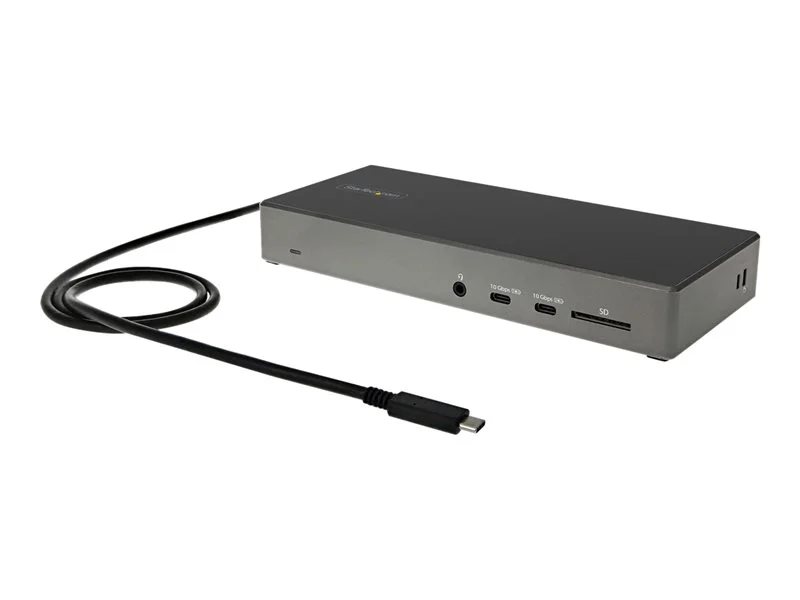 StarTech.com Triple 4K Monitor USB Type-C Docking Station