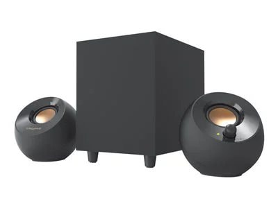 Image of Creative Labs Pebble Plus 2.1-Channel Desktop Speakers with Subwoofer - Black