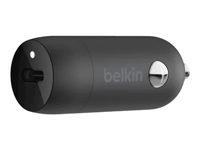 Belkin 20W USB-C Car Charger - Black