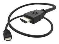 UNC 3ft High Speed HDMI Cable, Male - Male, Black, Ver. 1.4, 4K Resolution, 60Hz, 28AWG, 100Mb/sec