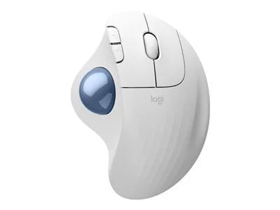 Logitech ERGO M575s Wireless Trackball Mouse - Off-White
