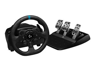 Image of Logitech G G923 TRUEFORCE Sim Racing Wheel and Pedals for PS5/PlayStation and PC