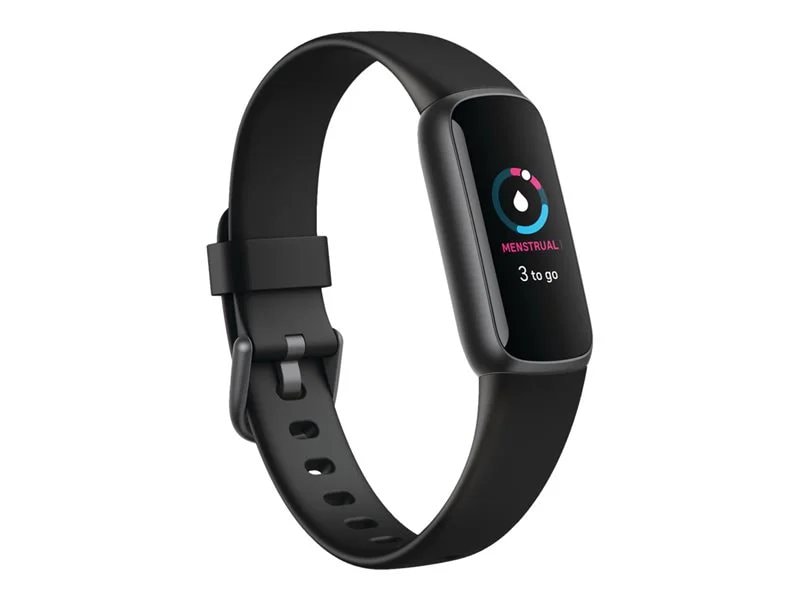 Fitbit Luxe Fitness & Wellness Tracker - Black/Graphite Stainless Steel 
