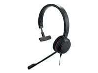 Jabra Evolve 20 Mono MS Wired Headset - Black