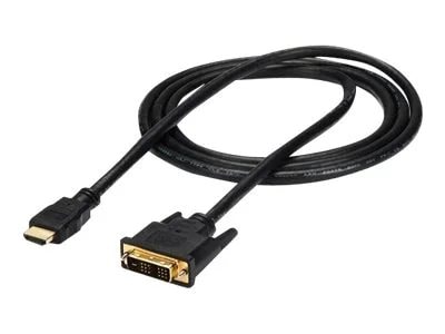 Image of StarTech HDMI to DVI-D Cable, 1.8m/6ft - Black