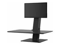 Humanscale QuickStand Eco Second Generation Single Monitor - Black
