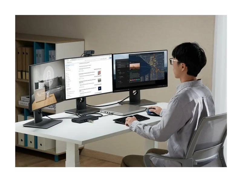 Kensington SD4842P EQ USB-C 10Gbps Triple Video Driverless Docking