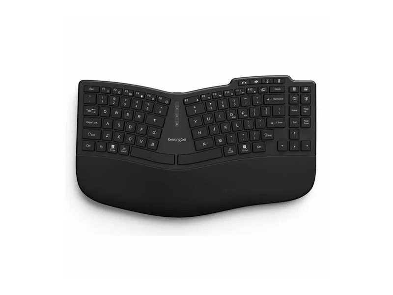 Kensington Pro Fit Ergo KB675 EQ TKL Rechargeable Keyboard - Black