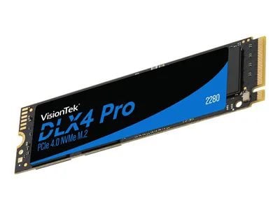 

VisionTek 512GB DLX4 Pro 2280 M.2 PCIe 4.0 x4 SSD (NVMe)