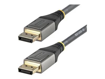 StarTech.com VESA Certified DisplayPort 1.4 Cable, 2m/6.6 ft