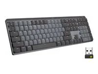 Logitech MX Mechanical Wireless Illuminated Performance Keyboard (Clicky) (Graphite) - Brown