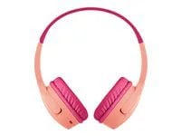 Belkin SOUNDFORM Mini Wired On-Ear Headphones for Kids - Pink